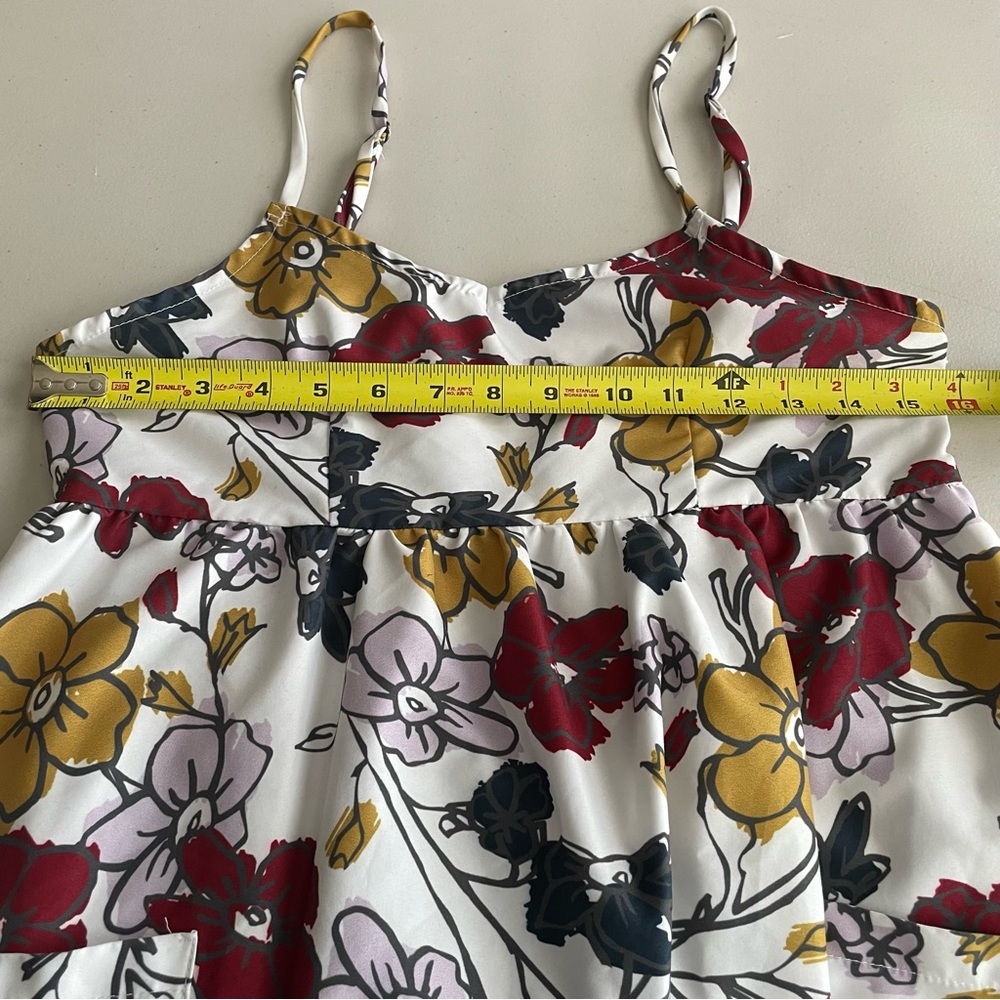 ISABELLA ROSE TAYLOR Mini Babydoll Sundress Women’s Size Medium - Picture 9 of 9